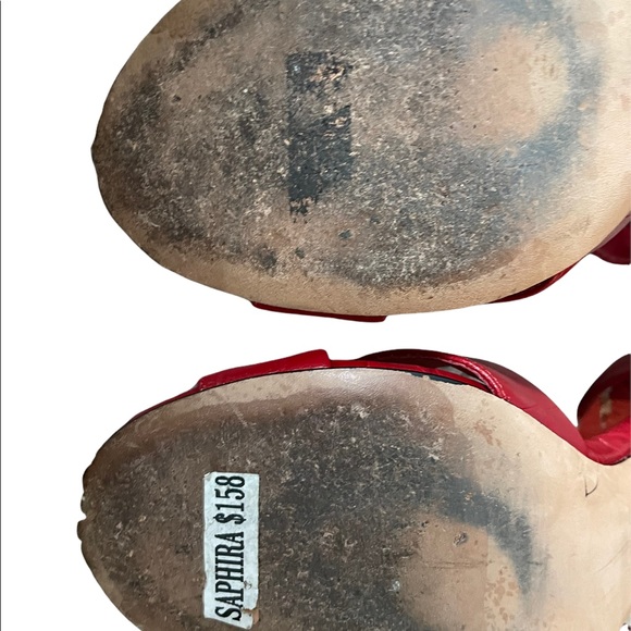 Marciano Shapiro red block heals- size 6 - Picture 6 of 6